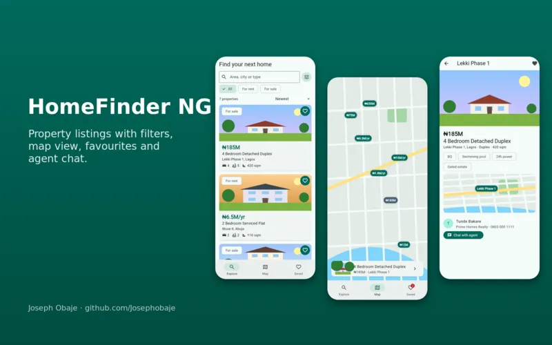 Real Estate App screenshot